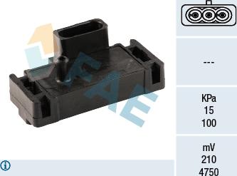 FAE 15001 - Sensor, intake manifold pressure car-mod.net