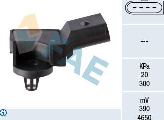 FAE 15007 - Sensor, intake manifold pressure car-mod.net