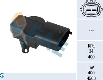 FAE 15192 - Sensor, boost pressure car-mod.net