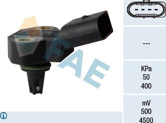 FAE 15102 - Sensor, intake manifold pressure car-mod.net