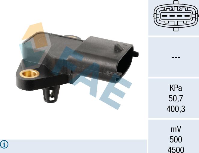 FAE 15277 - Sensor, boost pressure car-mod.net