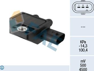 FAE 16151 - Exhaust pressure Sensor car-mod.net