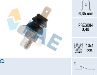 FAE 11060 - Sender Unit, oil pressure car-mod.net