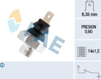 FAE 11260 - Sender Unit, oil pressure car-mod.net