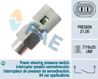 FAE 18501 - Oil Pressure Switch, power steering car-mod.net