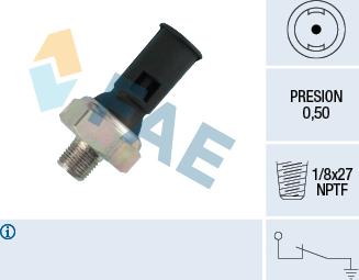FAE 12450 - Sender Unit, oil pressure car-mod.net