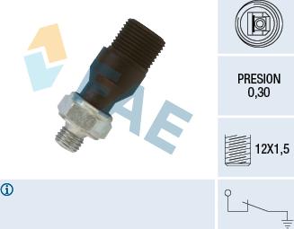 FAE 12580 - Sender Unit, oil pressure car-mod.net