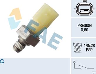 FAE 12698 - Sender Unit, oil pressure car-mod.net