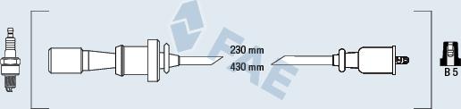 FAE 85384 - Ignition Cable Kit car-mod.net