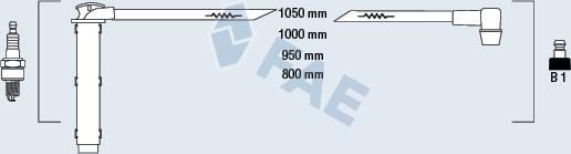 FAE 85764 - Ignition Cable Kit car-mod.net