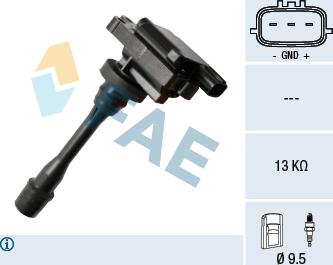 FAE 80346 - Ignition Coil car-mod.net
