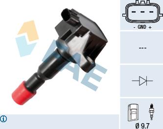 FAE 80336 - Ignition Coil car-mod.net