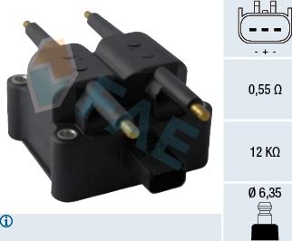 FAE 80295 - Ignition Coil car-mod.net