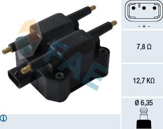 FAE 80296 - Ignition Coil car-mod.net
