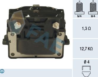 FAE 80241 - Ignition Coil car-mod.net