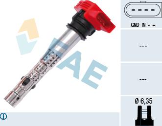 FAE 80248 - Ignition Coil car-mod.net