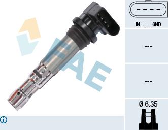FAE 80201 - Ignition Coil car-mod.net