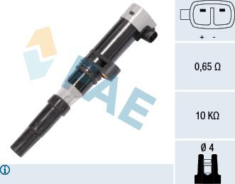 FAE 80203 - Ignition Coil car-mod.net