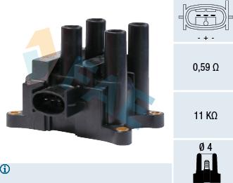 FAE 80214 - Ignition Coil car-mod.net