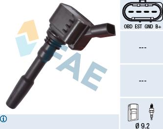 FAE 80238 - Ignition Coil car-mod.net
