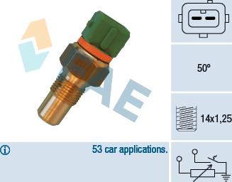 FAE 34400 - Coolant temperature Sensor car-mod.net