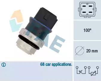 FAE 34322 - Coolant temperature Sensor car-mod.net