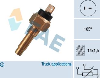 FAE 34200 - Coolant temperature Sensor car-mod.net