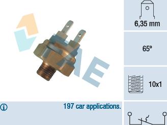 FAE 35440 - Temperature Switch, radiator / air conditioner fan car-mod.net