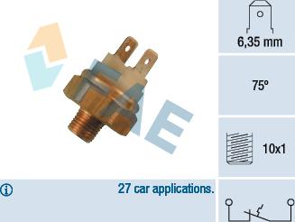 FAE 35450 - Coolant temperature Sensor car-mod.net