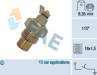FAE 35080 - Coolant temperature Sensor car-mod.net