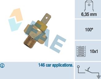 FAE 35350 - Coolant temperature Sensor car-mod.net