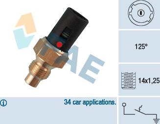 FAE 35360 - Coolant temperature Sensor car-mod.net
