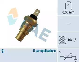FAE 31480 - Coolant temperature Sensor car-mod.net