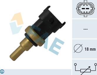 FAE 33495 - Coolant temperature Sensor car-mod.net