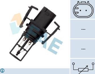 FAE 33504 - Sensor, intake air temperature car-mod.net