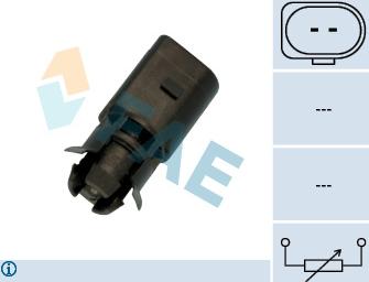 FAE 33515 - Sensor, exterior temperature car-mod.net