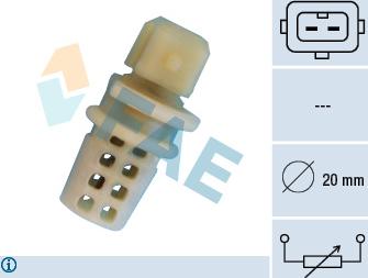 FAE 33520 - Sensor, intake air temperature car-mod.net