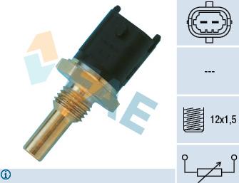 FAE 33680 - Coolant temperature Sensor car-mod.net