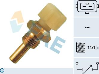 FAE 33030 - Coolant temperature Sensor car-mod.net