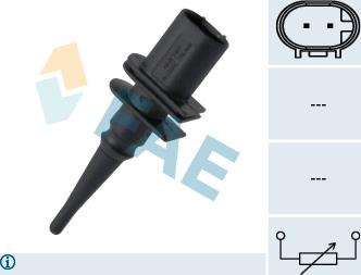 FAE 33169 - Sensor, exterior temperature car-mod.net