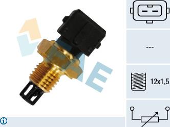 FAE 33160 - Sensor, intake air temperature car-mod.net