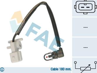 FAE 33185 - Sensor, exterior temperature car-mod.net