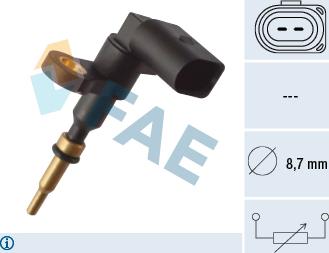 FAE 33895 - Coolant temperature Sensor car-mod.net