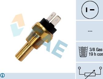 FAE 33800 - Coolant temperature Sensor car-mod.net