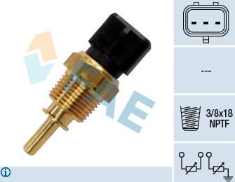 FAE 33355 - Coolant temperature Sensor car-mod.net