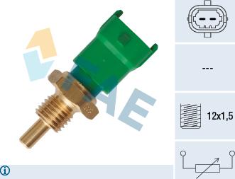 FAE 33251 - Sensor, oil temperature car-mod.net