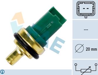 FAE 33706 - Coolant temperature Sensor car-mod.net