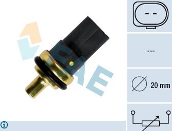 FAE 33784 - Coolant temperature Sensor car-mod.net