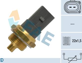 FAE 33786 - Coolant temperature Sensor car-mod.net