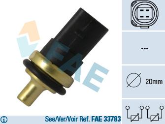 FAE 33781 - Coolant temperature Sensor car-mod.net
